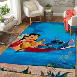 Lilo Stitch Area Rug