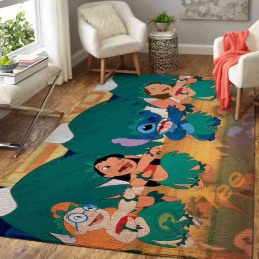 Lilo Stitch Area Rug