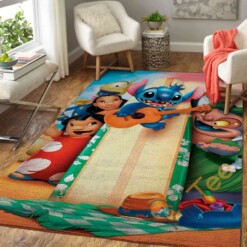 Lilo Stitch Area Rug