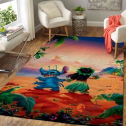 Lilo Stitch Area Rug