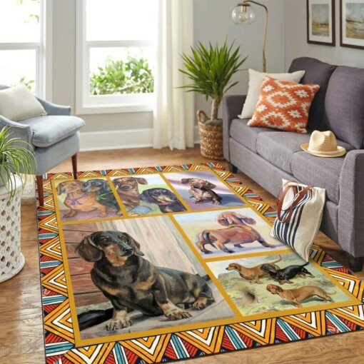 Limited Edition Quilt Blanket Dachshund Dog Mk Carpet Area Rug
