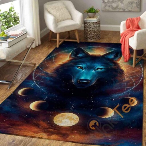 Wolf Planet Dreamcatcher Area Rug