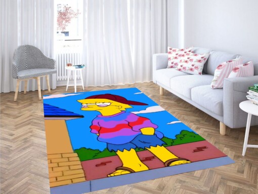 Lisa From Simpsons Wallpaper Carpet Rug