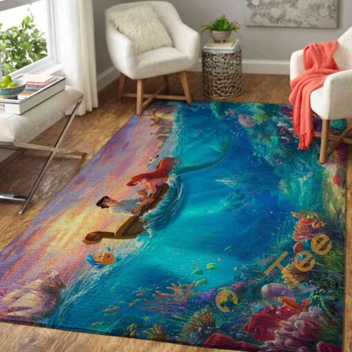 Little Mermaid Area Rug