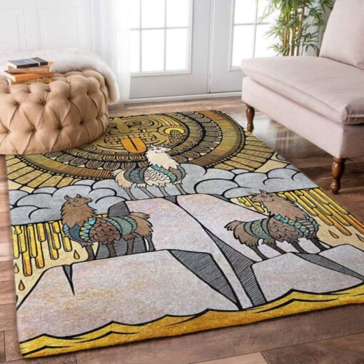 Llamas Rug