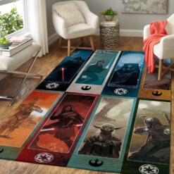 Logo Star Wars SuperHero Rug  Custom Size And Printing