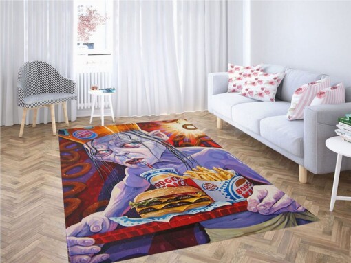 Lord Of The Onion Rings Living Room Modern Carpet Rug