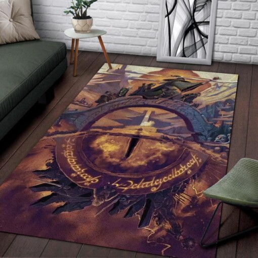 Lord Of The Rings Art Rug