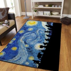Lord Of The Rings Starry Night Area Rug