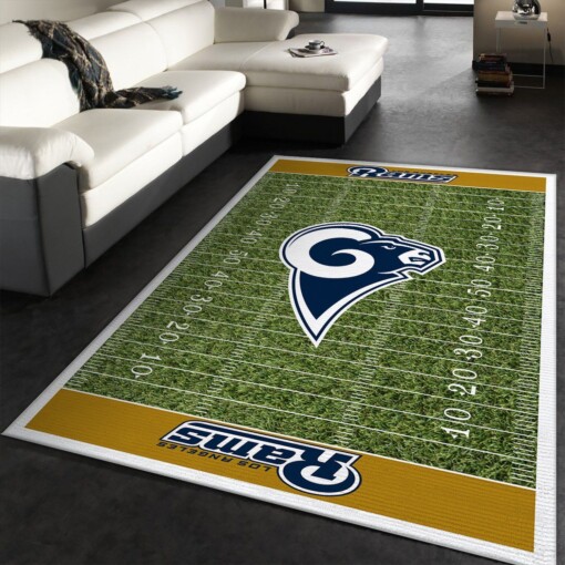 Los Angeles Rams Rug  Custom Size And Printing