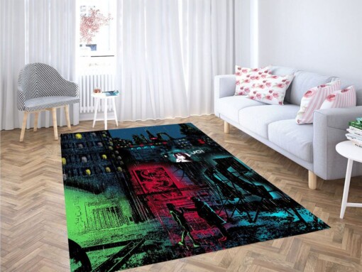 Love Blade Runner Living Room Modern Carpet Rug