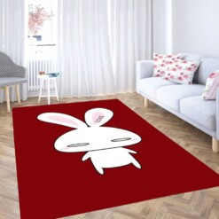 Love Cartoon Character Living Room Modern Carpet Rug