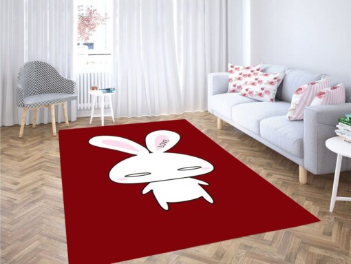 Love Cartoon Character Living Room Modern Carpet Rug