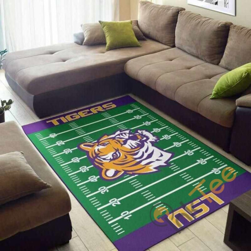 Lsu Tigers Home Field Area Rug