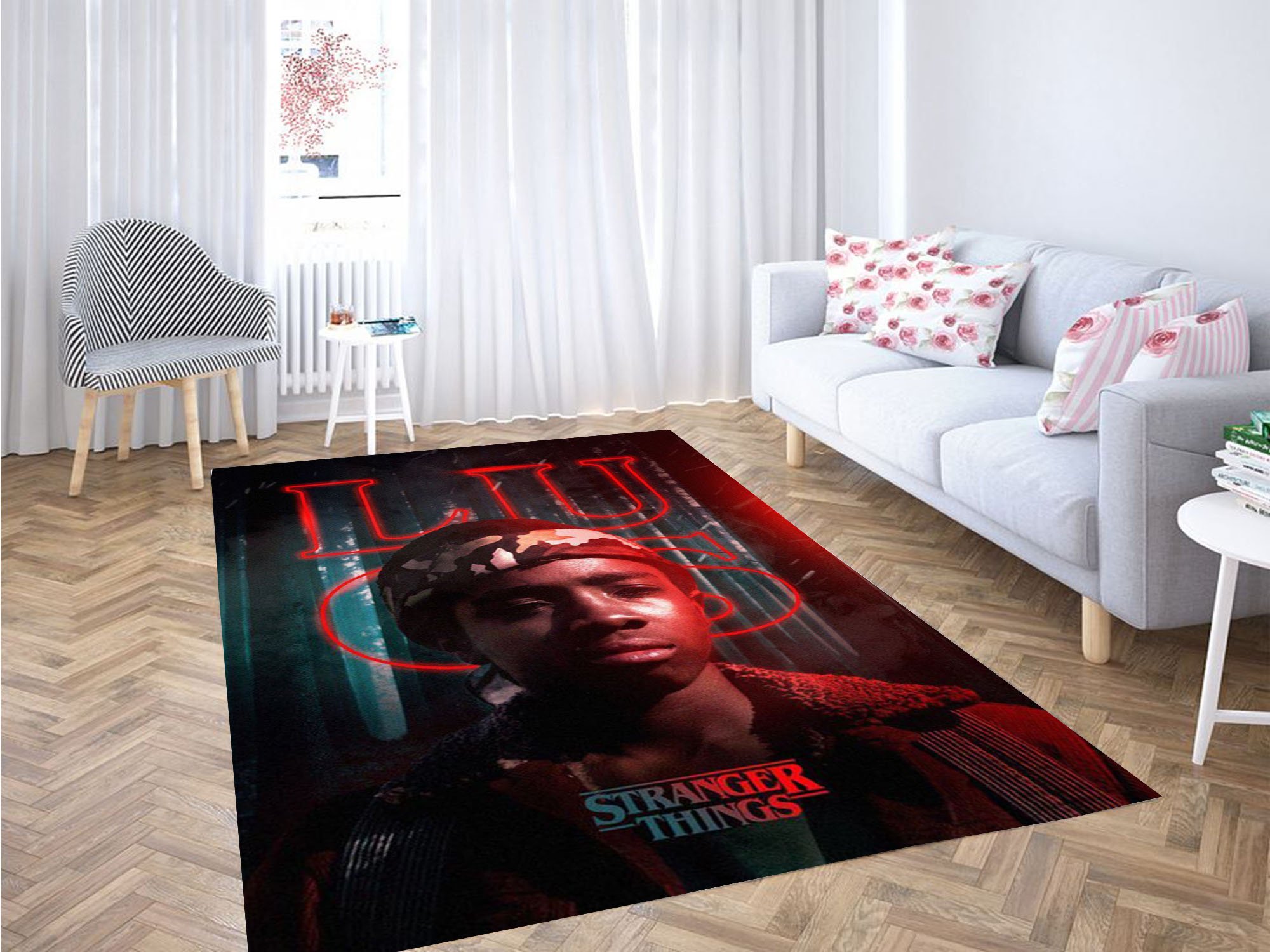 Lucas Stranger Things Carpet Rug