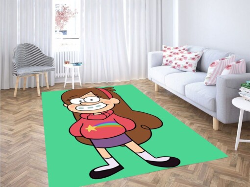 Mabel Gravity Falls Living Room Modern Carpet Rug