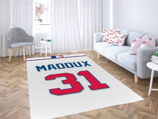 Maddux Jersy Wallpaper Living Room Modern Carpet Rug