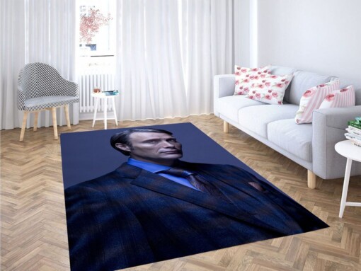 Mads Mikkelsen As Hannibal Lecter Living Room Modern Carpet Rug