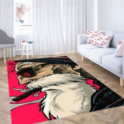 Maestro Roshi Wallpaper Living Room Modern Carpet Rug