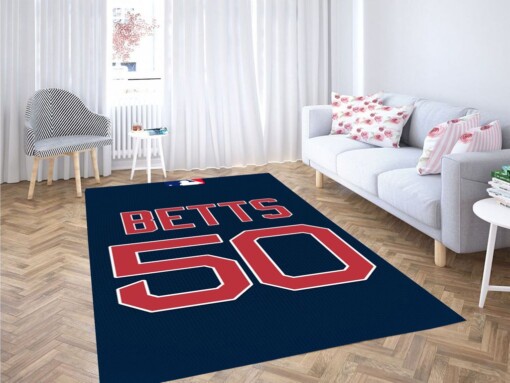 Major League Baseball Living Room Modern Carpet Rug