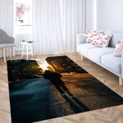 Man Wallpaper Living Room Modern Carpet Rug