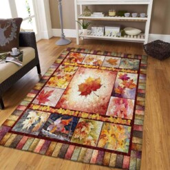 Maple Leaf Rug