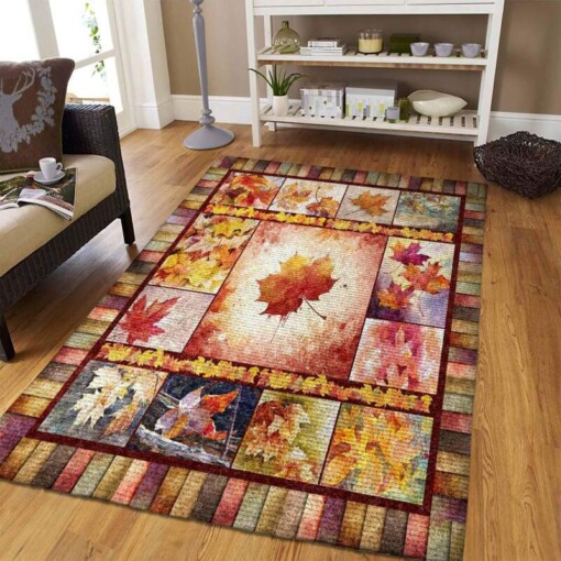 Maple Leaf Rug