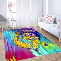Marge Simpson Wallpaper Living Room Modern Carpet Rug