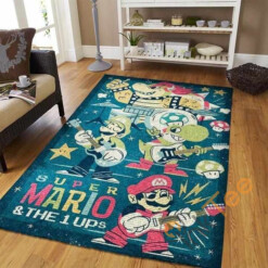 Mario The Ups Area Rug