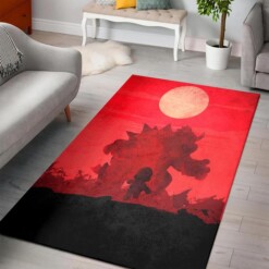 Mario vs Bowser of Zelda Rug  Custom Size And Printing