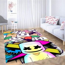 Marshmallow Dj Wallpaper Carpet Rug