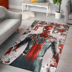 Marvels Spider-Man Area Rug Custom Size And Printing