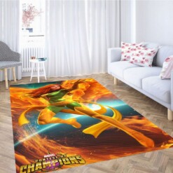 Marvel Background Living Room Modern Carpet Rug