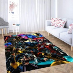 Marvel Comic Character Carpet Rug