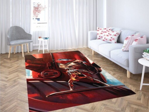 Marvel Comics Wallpaper Living Room Modern Carpet Rug