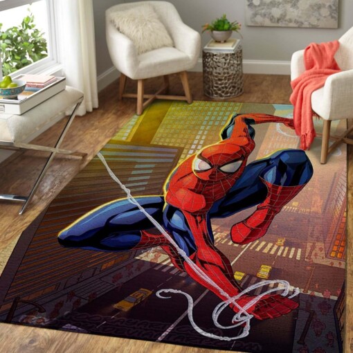 Marvel Superhero Fans Spiderman Area Rug