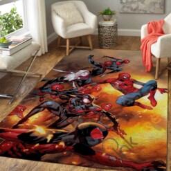 Marvel Superhero Spiderman Area Rug