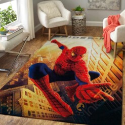 Marvel Superhero Spiderman Area Rug