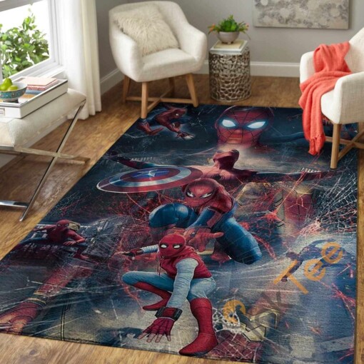 Marvel Superhero Spiderman Area Rug