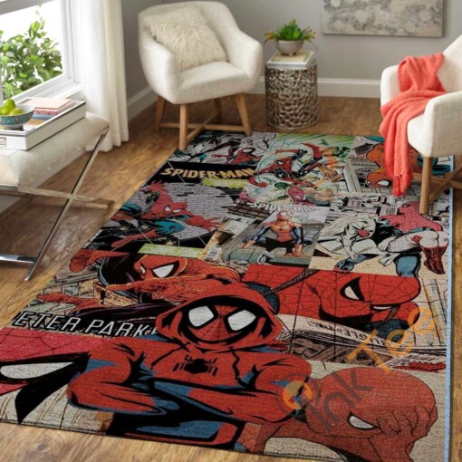 Marvel Superhero Spiderman Area Rug
