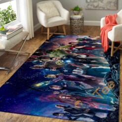 Marvel Superhero War Area Rug