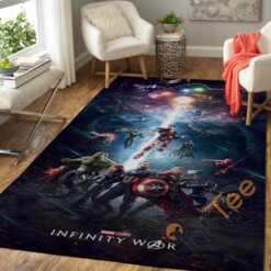 Marvel Superhero War Area Rug