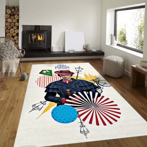 Mary Poppins Returns Carpet  Custom Size And Printing