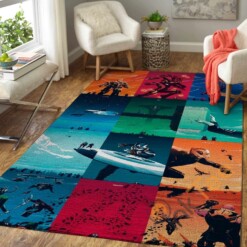 Mavel avengers Area Rug