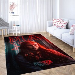 Max Stranger Things Living Room Modern Carpet Rug