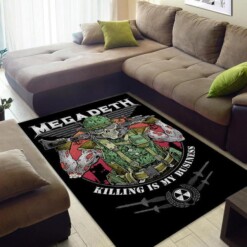 Megadeth Area Rug