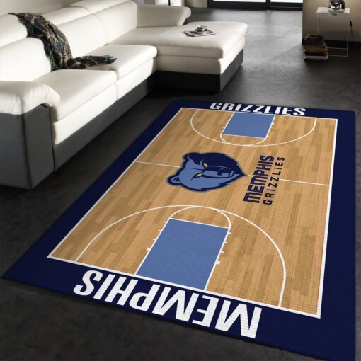 Memphis Grizzlies Rug  Custom Size And Printing