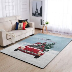 Merry Christmas Car Area Limited Edition Rug