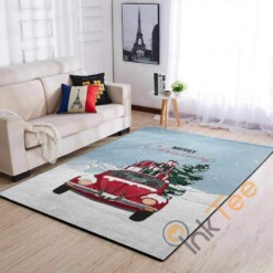 Merry Christmas Car Area Rug