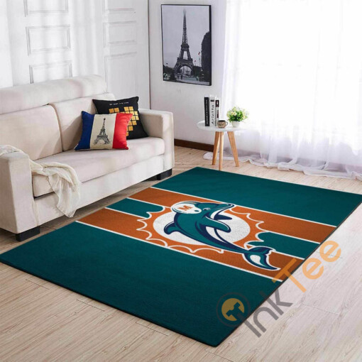 Miami Dolphins Area Rug